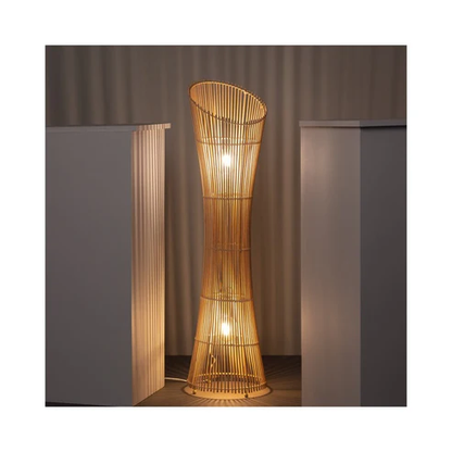 Ujjala Handcrafted Bamboo Floor Lamp