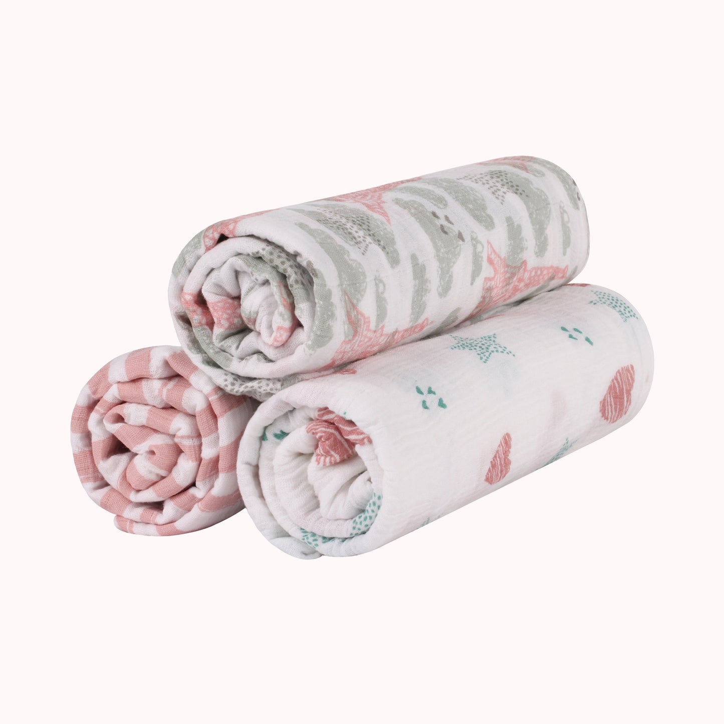 Abracadabra Eiffel Tower Muslin Swaddles – Set of 3