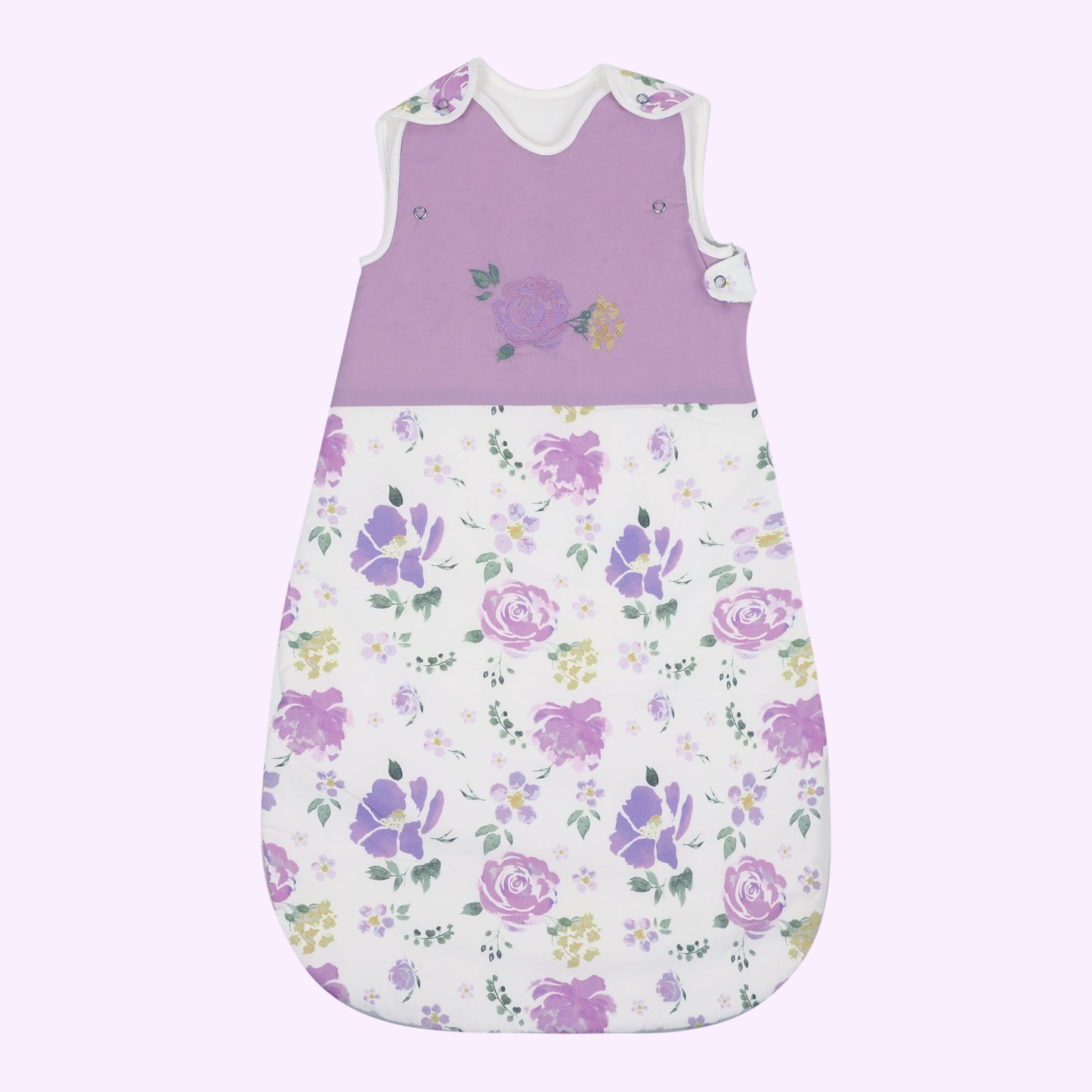 Abracadabra Floral Lavender Baby Sleeping Bag