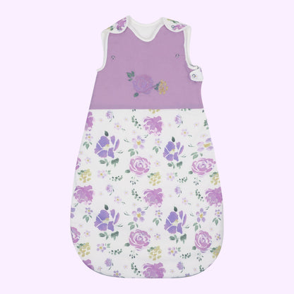 Abracadabra Floral Lavender Baby Sleeping Bag