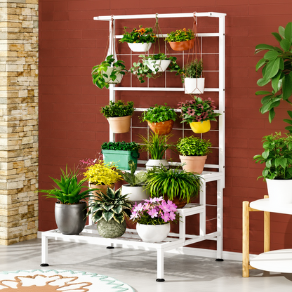 Vertical Garden Plant Stand – Black, White & Green Variants