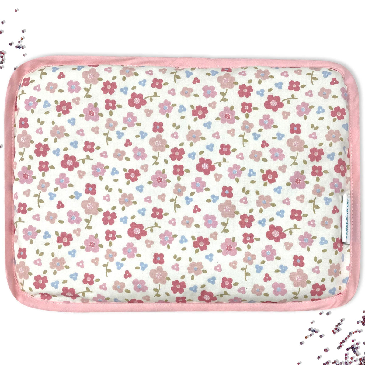 Abracadabra Vintage Floral Rai Mustard Seed Baby Pillow