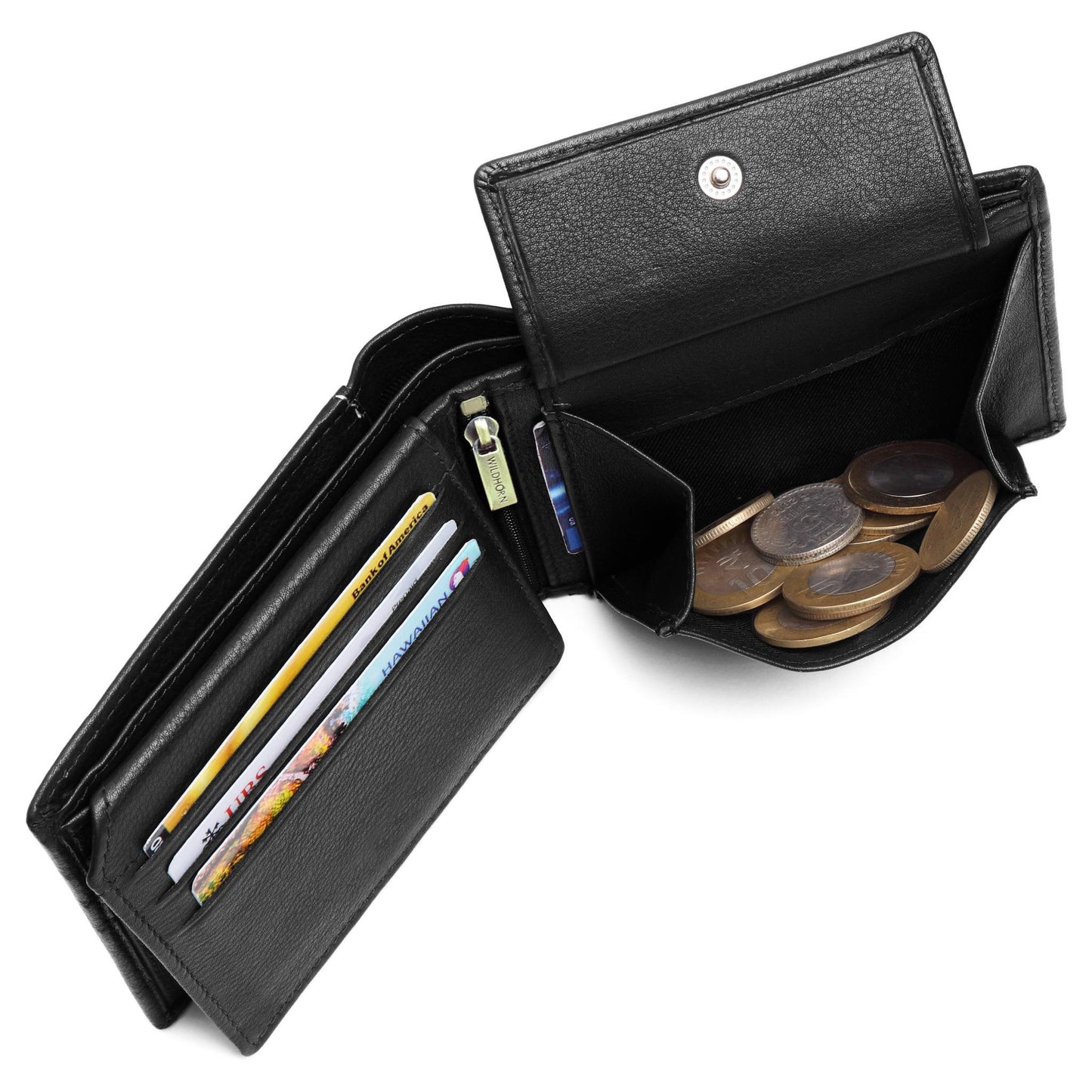 Wildhorn WALTER RFID Protected Men's Leather Wallet