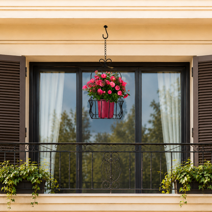 Wall Hanging Plant Basket – Vintage Frame Design