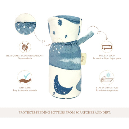 Abracadabra Crane Baby Bottle Cover / Warmer - Caspian Collection