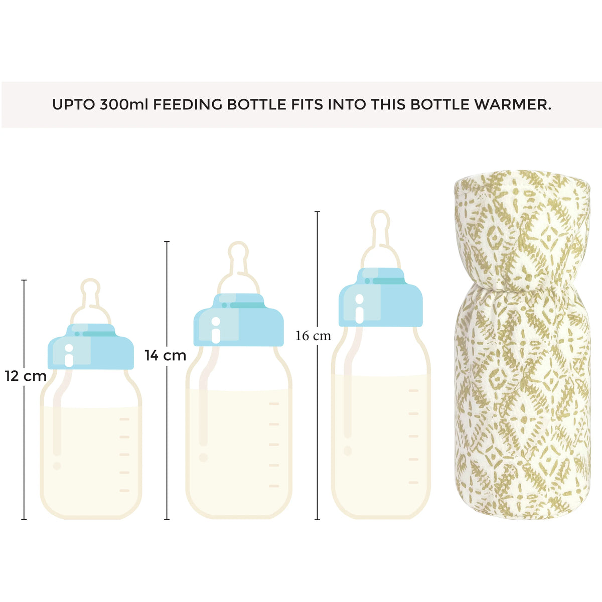 Abracadabra Crane Baby Bottle Cover / Warmer - Kendi Collection