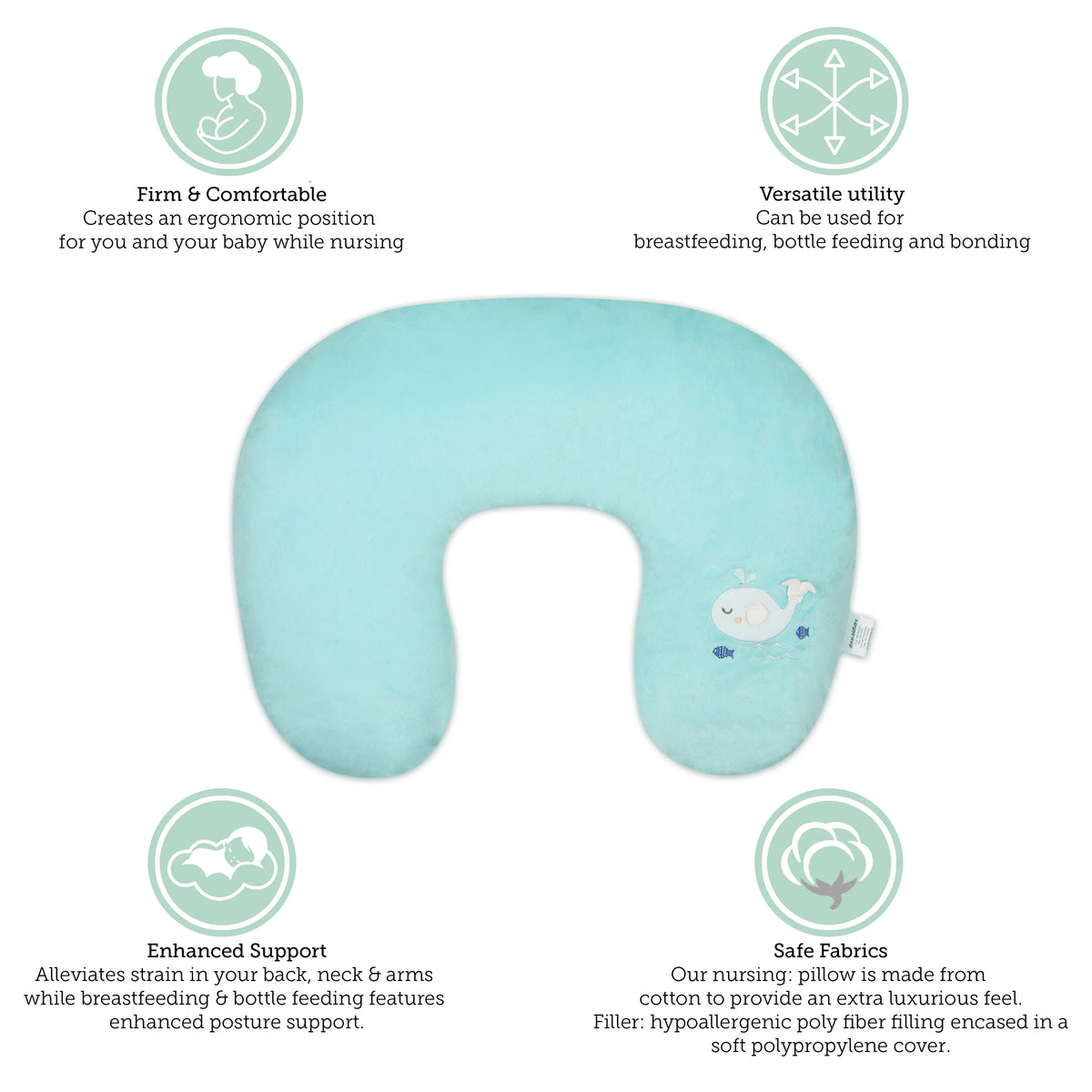 Whalley Feeding & Nursing Pillow