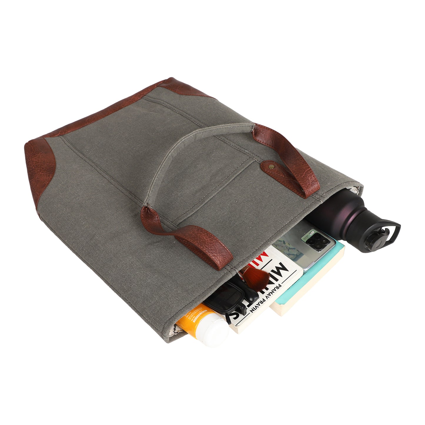 Cleveland Tote Handbag for Women – Grey