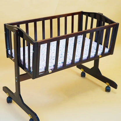 FurniFest Wooden Baby Cradle for 0 to 12 Months