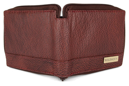 XAVIER RFID Protected Men's Leather Wallet