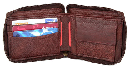 XAVIER RFID Protected Men's Leather Wallet