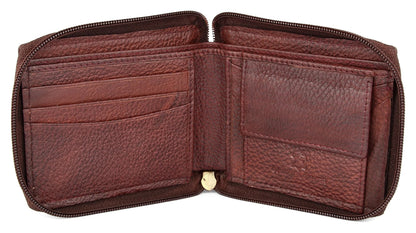 XAVIER RFID Protected Men's Leather Wallet