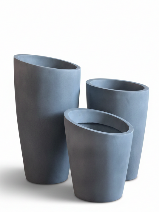 YELLE Cylindrical FRP Planter – Sleek Premium Design for Every Space