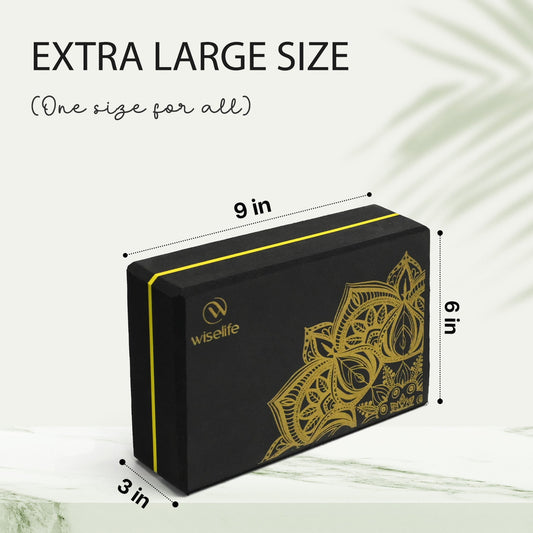 Wifelife Premium Printed Yoga Block