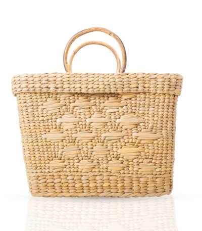 Kauna Beach Bag – Eco-Friendly Handwoven Bag with Unique Pattern