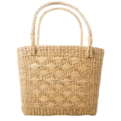 Handwoven Natural Fiber Hand Bag