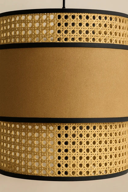 Adhrit Bamboo Cane Hanging Light