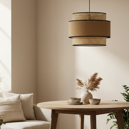 Adhrit Bamboo Cane Hanging Light