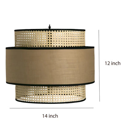 Adhrit Bamboo Cane Hanging Light