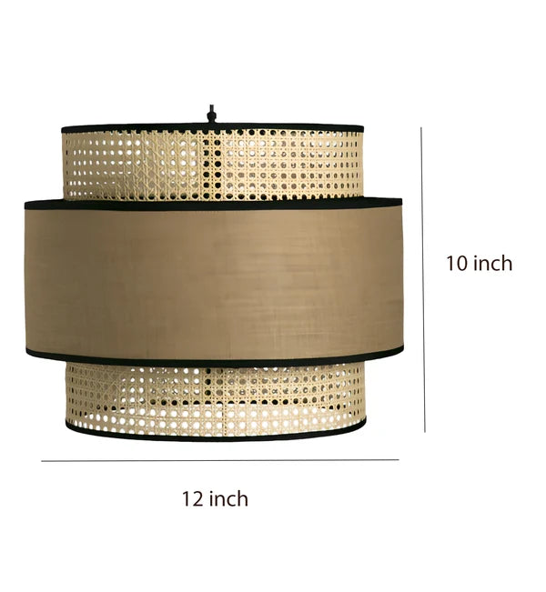 Adhrit Bamboo Cane Hanging Light