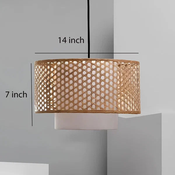 Adrian Bamboo Rattan Light