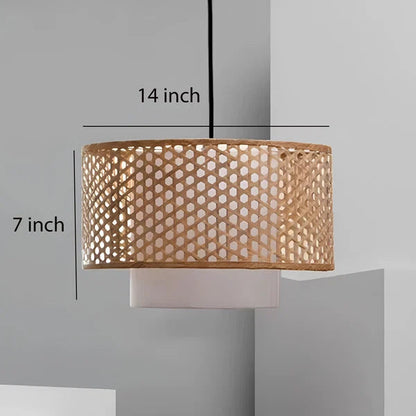 Adrian Bamboo Rattan Light
