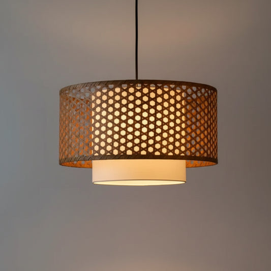 Adrian Bamboo Rattan Light
