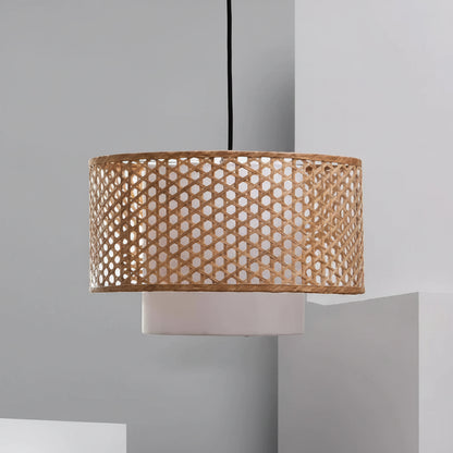 Adrian Bamboo Rattan Light
