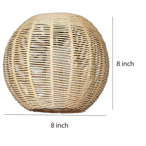 Handcrafted Bamboo Rattan Pendant Light Alarice