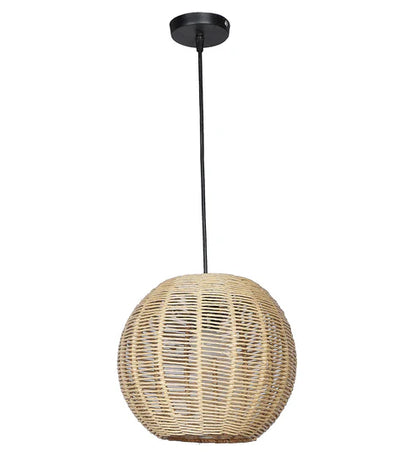 Handcrafted Bamboo Rattan Pendant Light Alarice