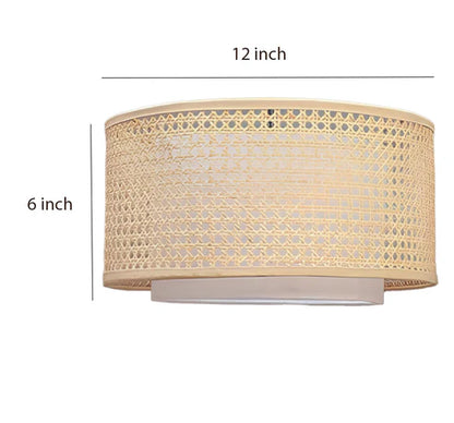 Handcrafted Bamboo Rattan Pendant Light Anahita