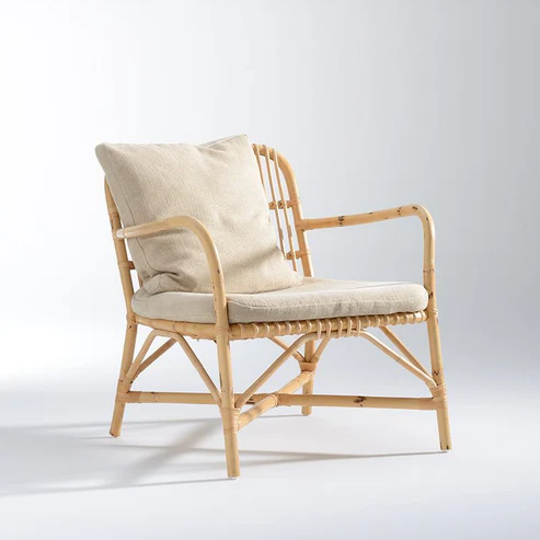 Ananya Handcrafted Cane Chair for Living Room