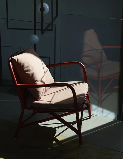 Ananya Handcrafted Cane Chair for Living Room