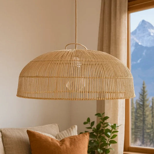 Anbu Bamboo Rattan Hanging Light