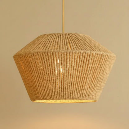 Annora Seagrass Wicker Hanging Light