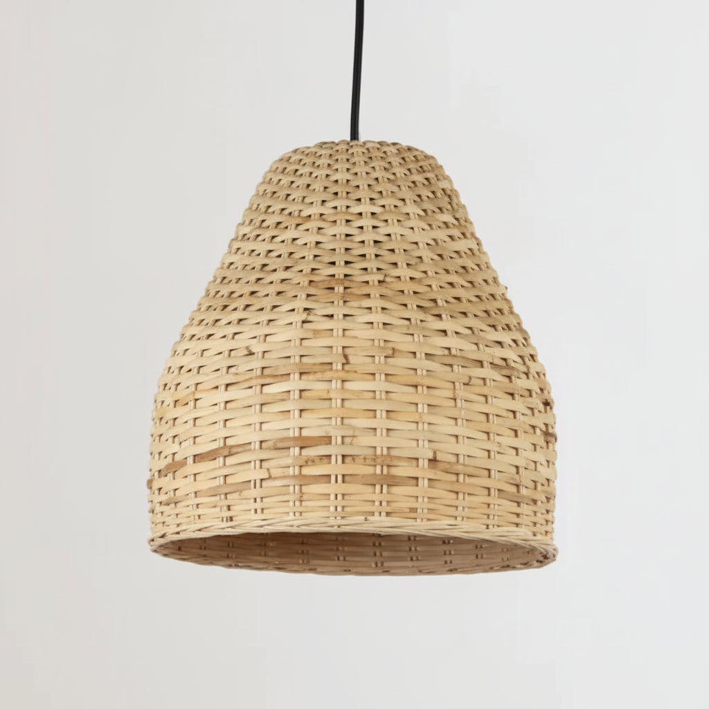Asher Bamboo Rattan Hanging Light