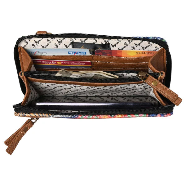 Astro Wristlet Canvas Wallet