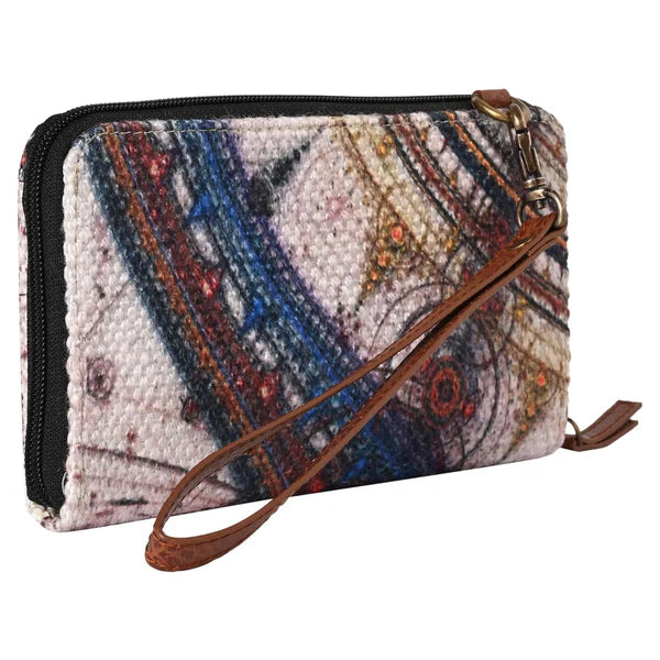 Astro Wristlet Canvas Wallet