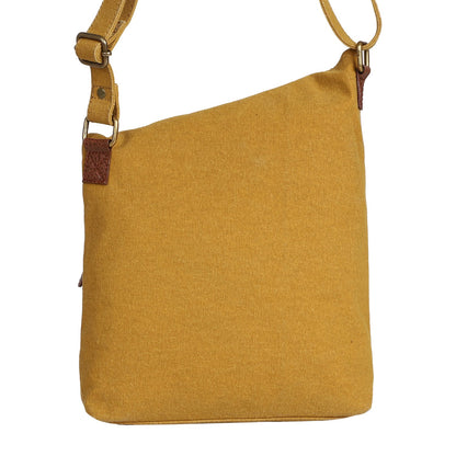 City Slicker Crossbody Sling bag For Men & Women – Mustard