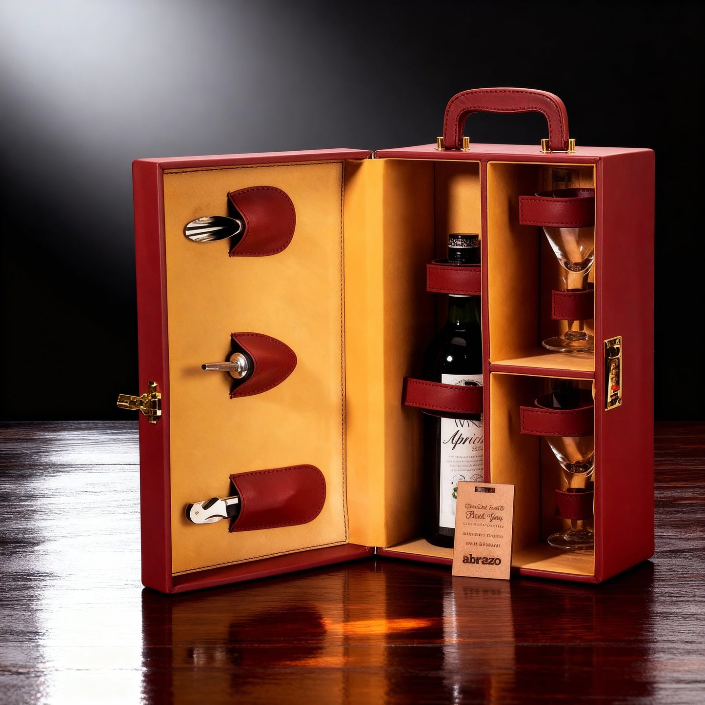 Abrazo Luxury Wine Accessory Set