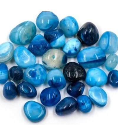 Blue Onyx Pebbles A-Grade – 15-25mm