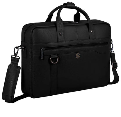 Wildhorn Premium Genuine Leather Executive Office Bag | Luxury Business Briefcase