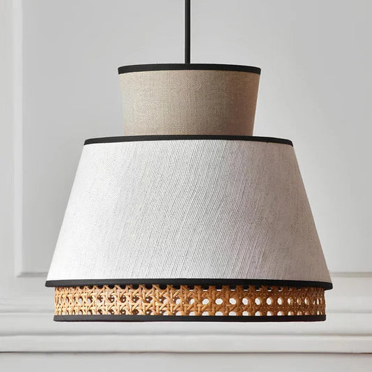 Blaze Rattan Cane Hanging Light