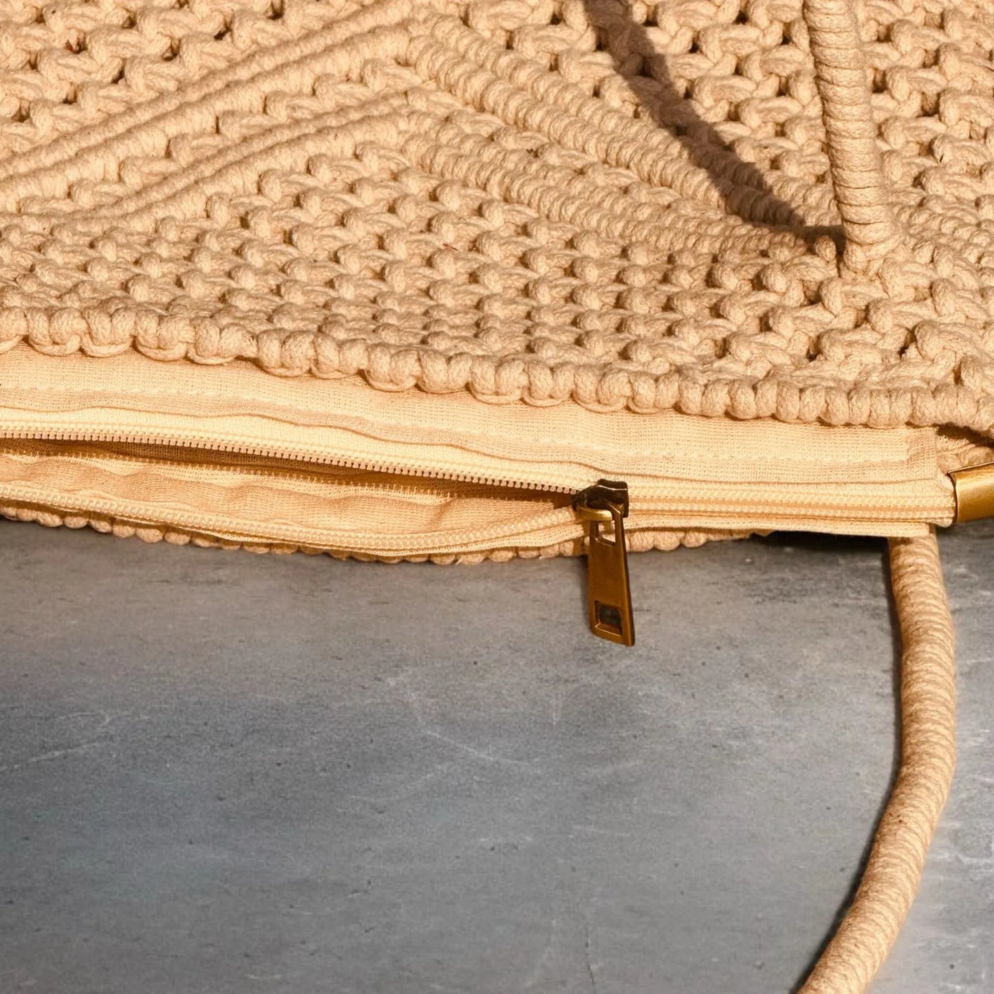 Boho Chic Macramé Handbag