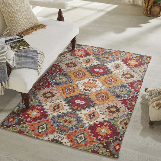 Vintage Dhurrie Rug Carpet