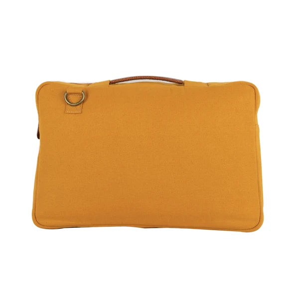 Cleveland Laptop Sleeve Bag for Men & Women Mustard