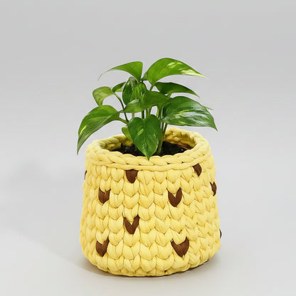Multipurpose Handcrafted Cotton Crochet Planter
