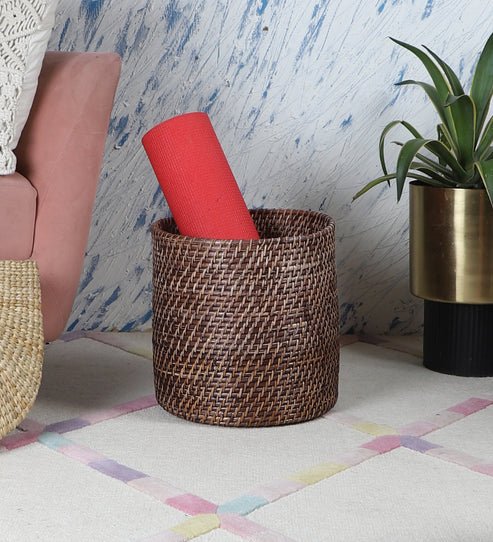 Mahika Handcrafted Rattan Planter