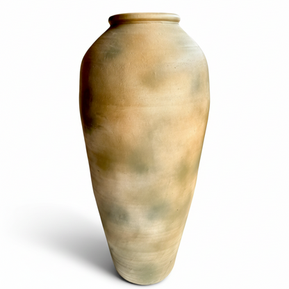 Darbhanga Terracotta Tadelakt Vase – Handcrafted Moroccan Statement Decor 26″, 30″ & 36″