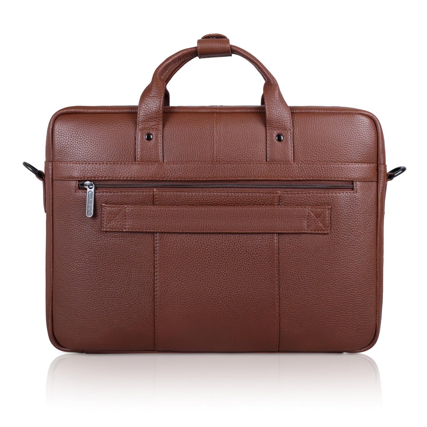 Wildhorn Premium Genuine Leather Executive Office Bag | Luxury Business Briefcase